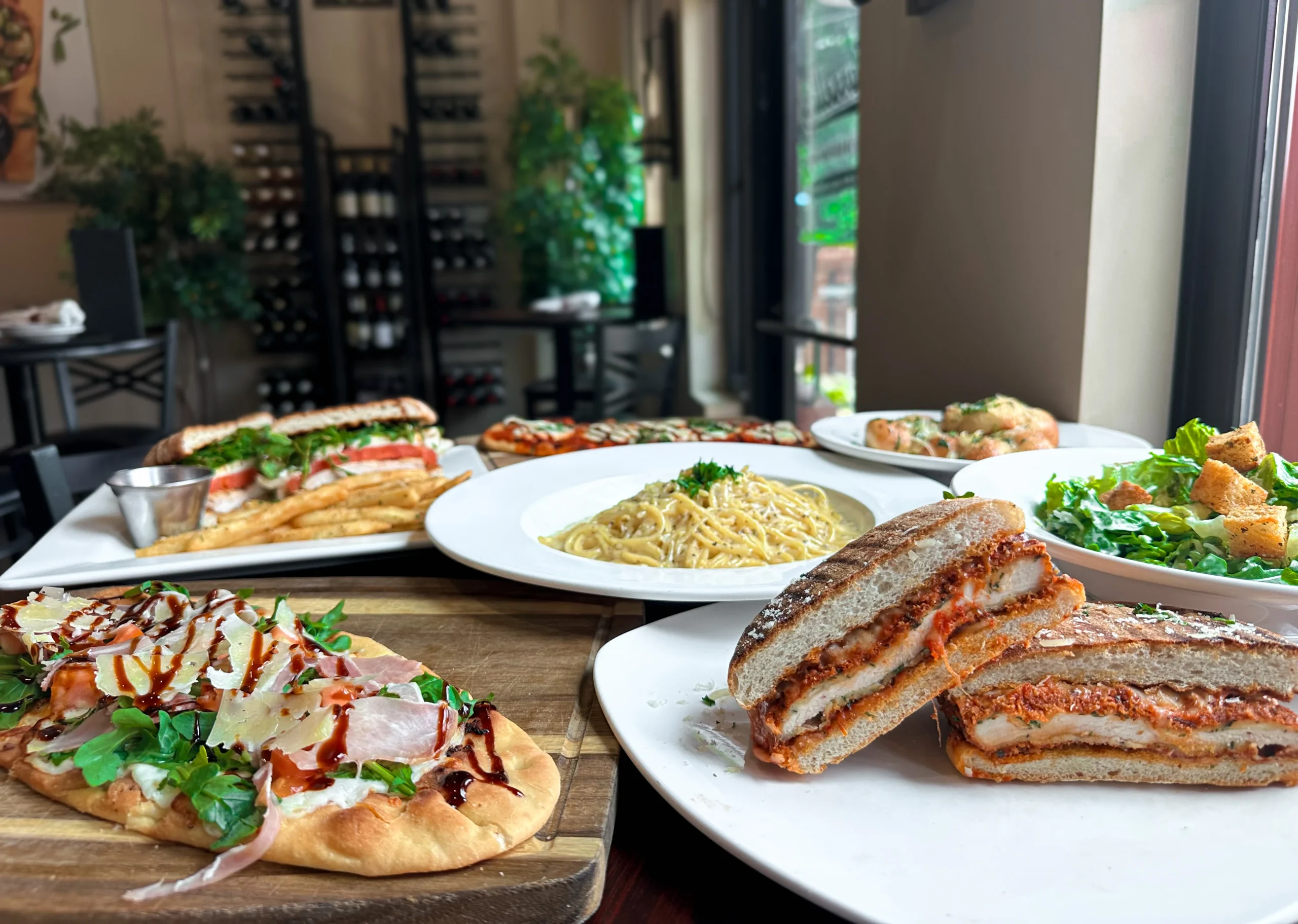 Marrelli’s Italian Restaurant in downtown Belmont