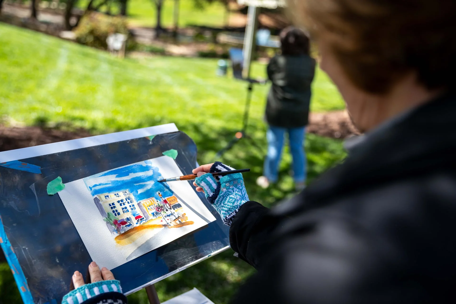 Plein Air during Garibaldi Festival