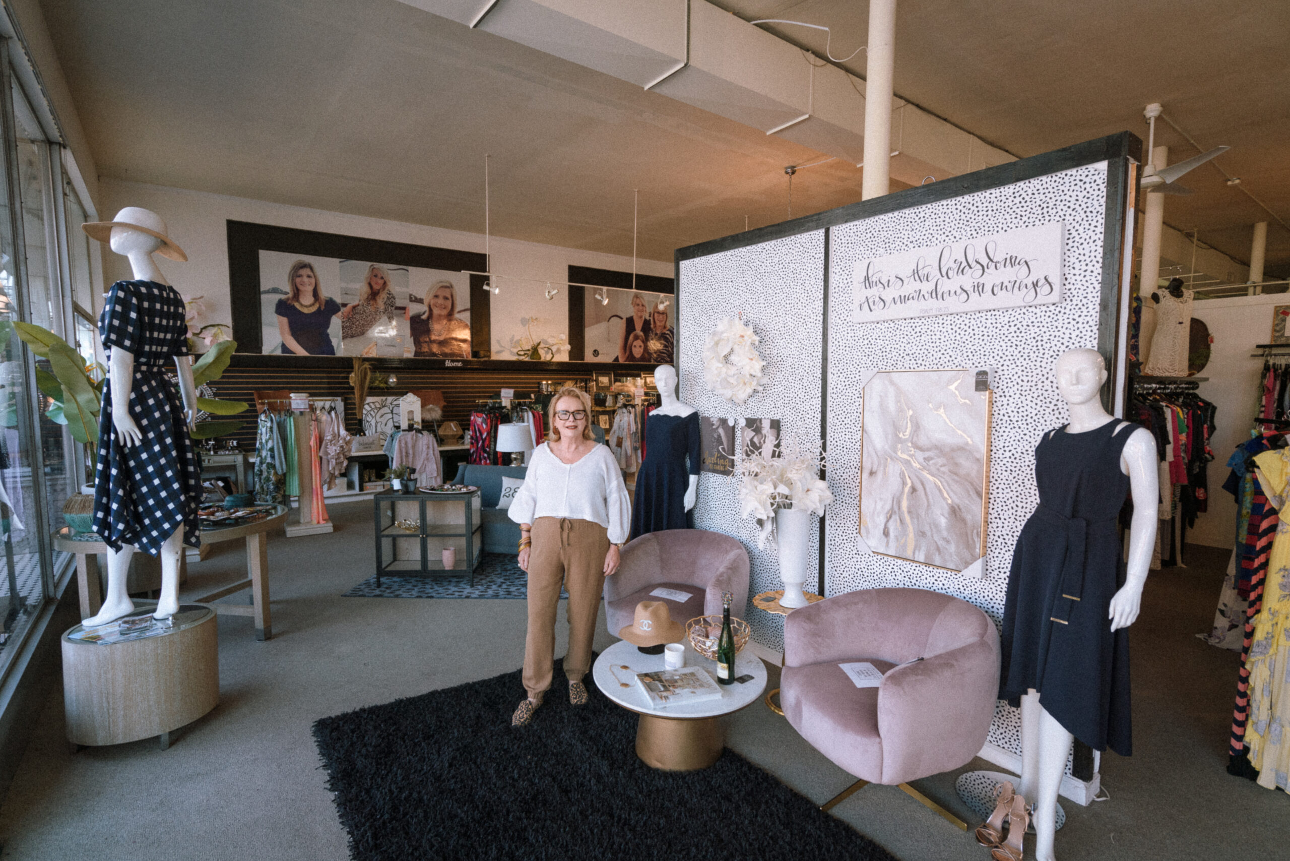 Upscale consignment in Belmont offering designer clothing