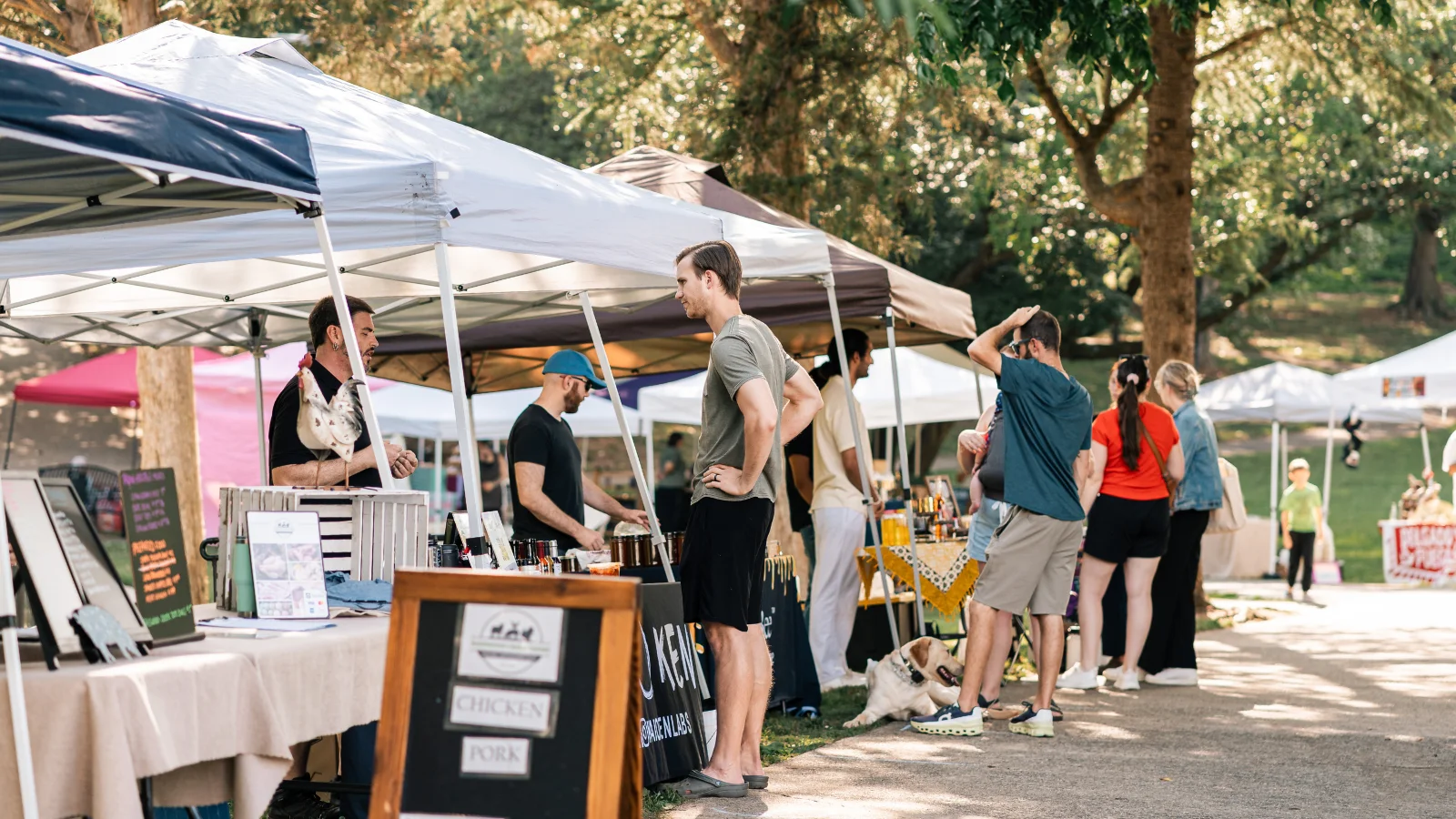 Farmers Market in Belmont
